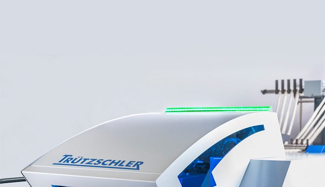 The AUTO DRAFT function from Truetzschler Modern draw frame machines